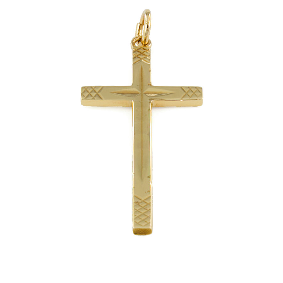 9ct gold 2.2g Cross Pendant